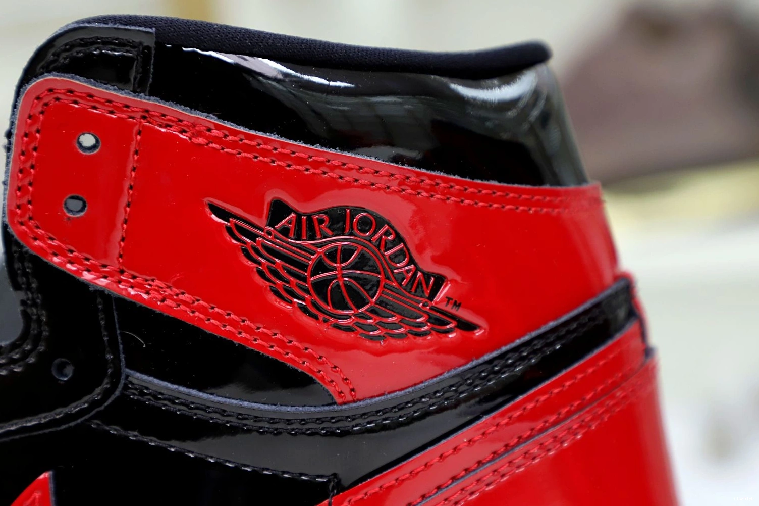 1 BRED PATENT OG AIR HIGH JORDAN 1001